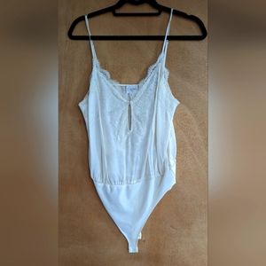 Cami NYC white lace bodysuit